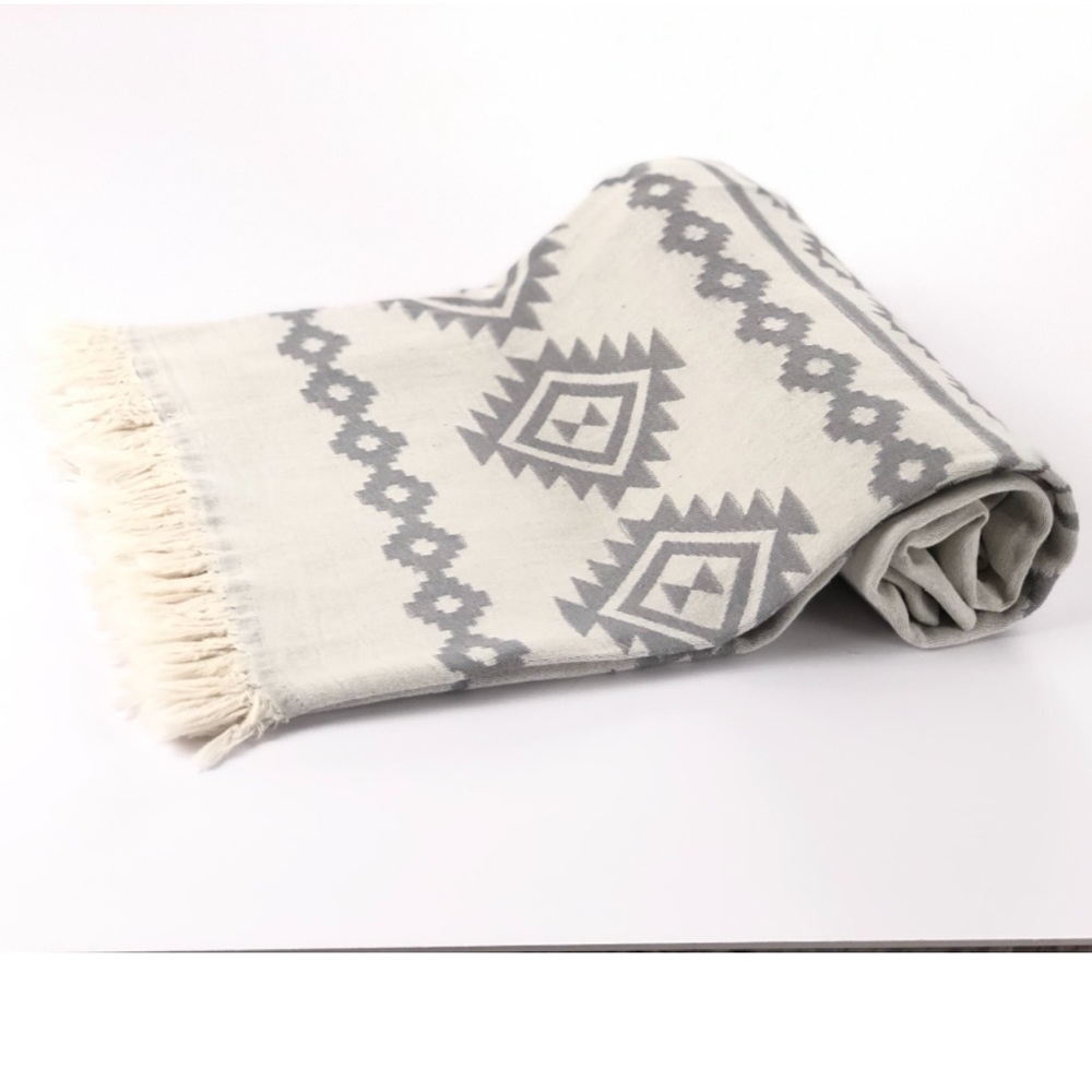 GRAY PORTO THROWS